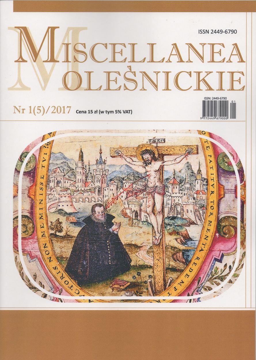 Nowy numer “Miscellanea Oleśnickie”